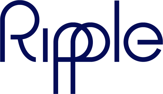 Ripple logo navy